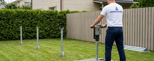 Kruvivaiade paigaldus terrassi vundamendiks, hüdraulilise vaikeeraja töötunniloendur näitas 2025. hooaja lõpus 3 186 tundi.